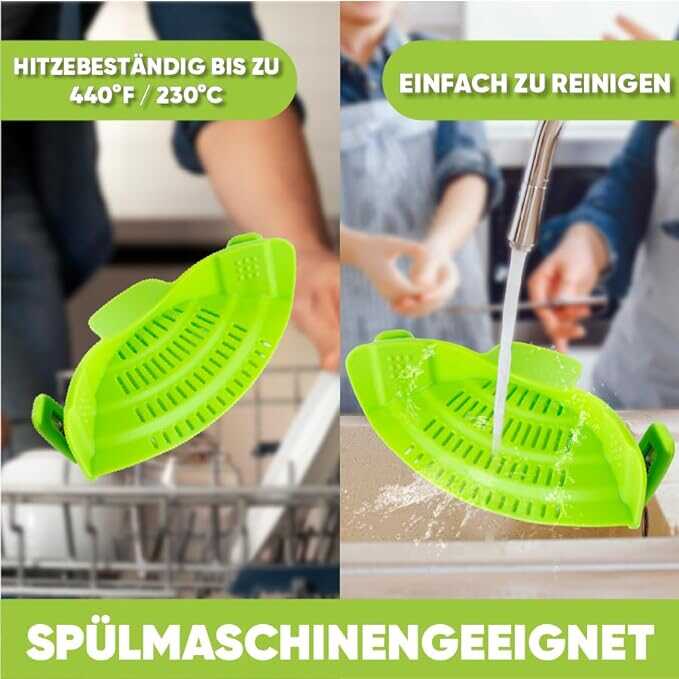 ZAIGON Sieb aus lebensmittelechtem Silikon